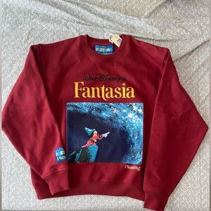 Disney Fantasia x Pleasing L'Apprenti Sorcier Crewneck Pullover Size M